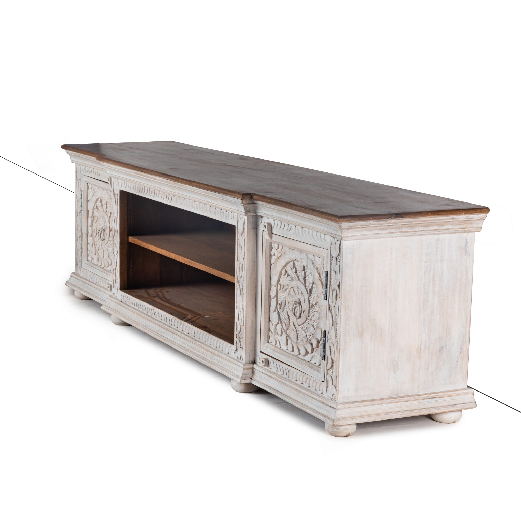 Carved TV Chisel and Log