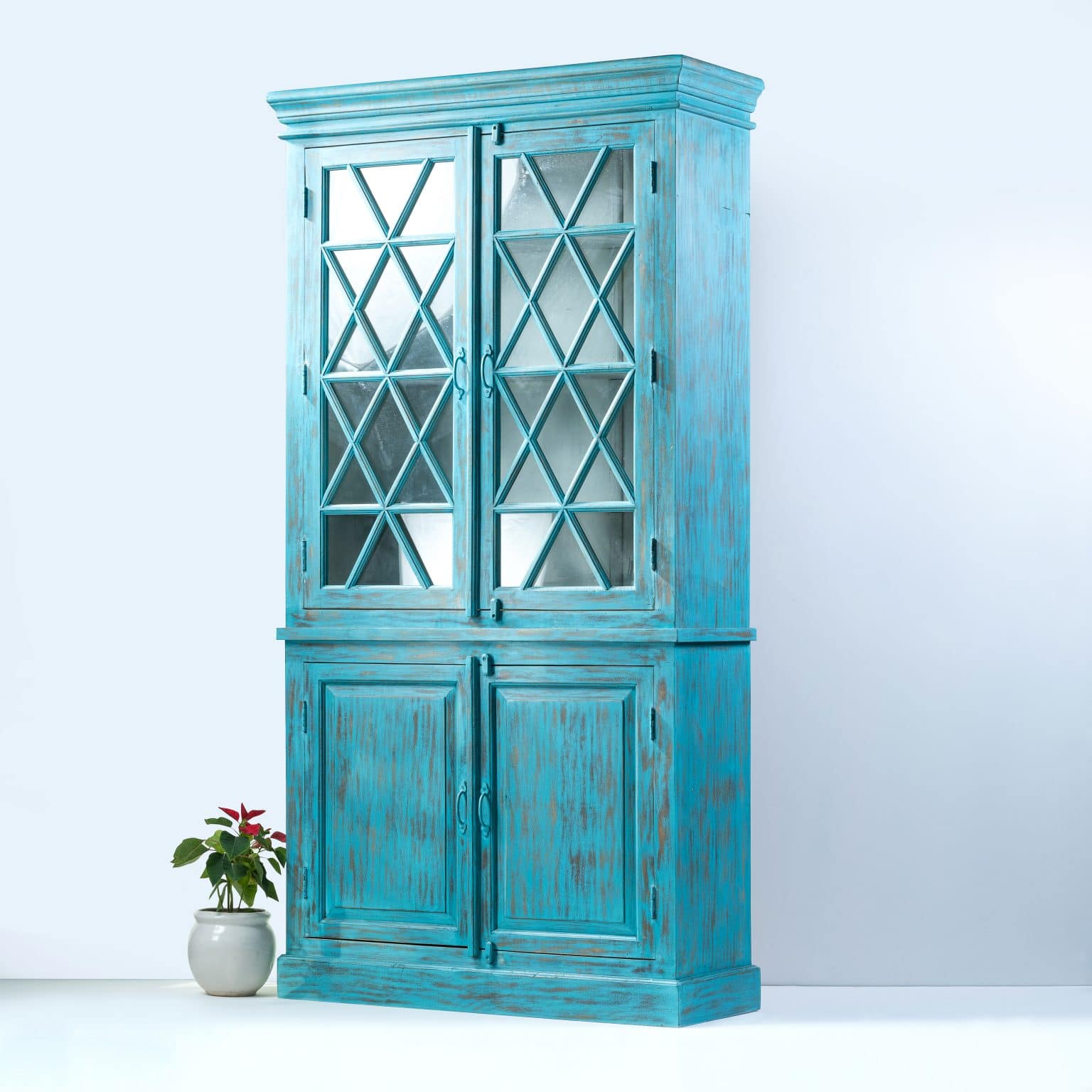 Vintage Glass Chisel and Log