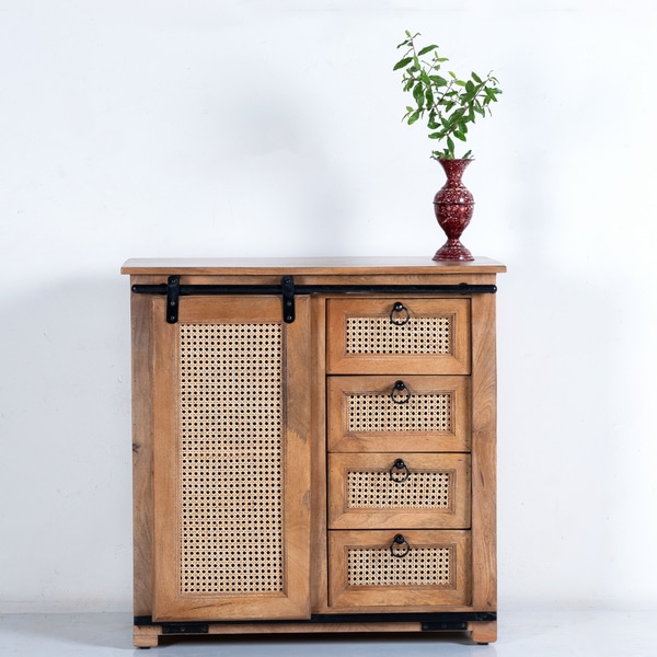 Rattan SIdeboard with Drawers