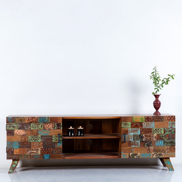 Reclaimed Wood TV Cabinet