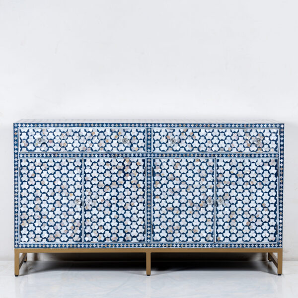 Blue Mother of Pearl Sideboard