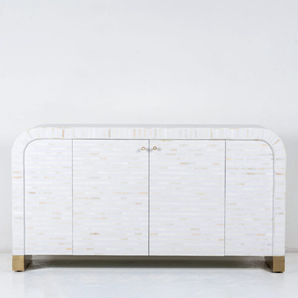 Mother of Pearl Waterfall Sideboard