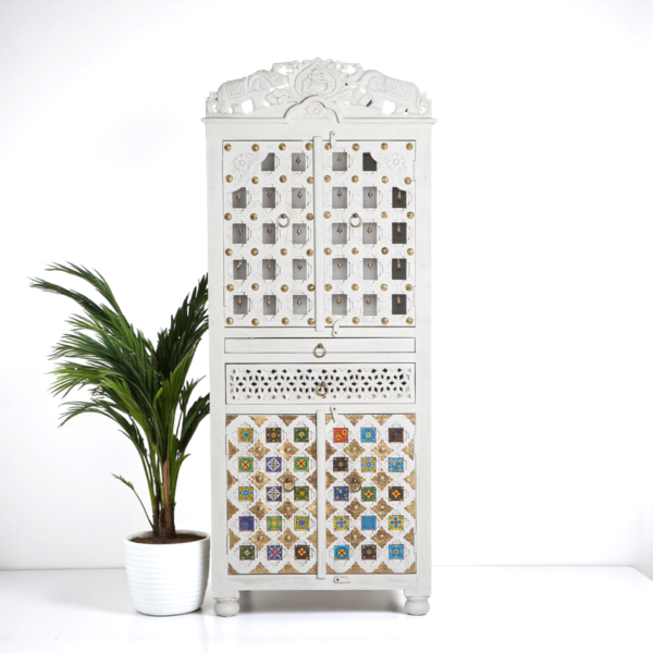 Indian Altar Tile (White)