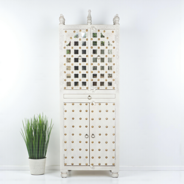 Indian Altar with Brasswork