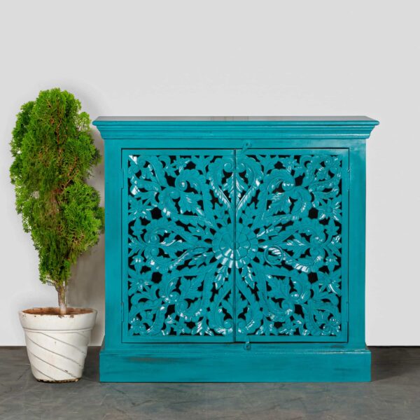 Carved 2 Door Sideboard