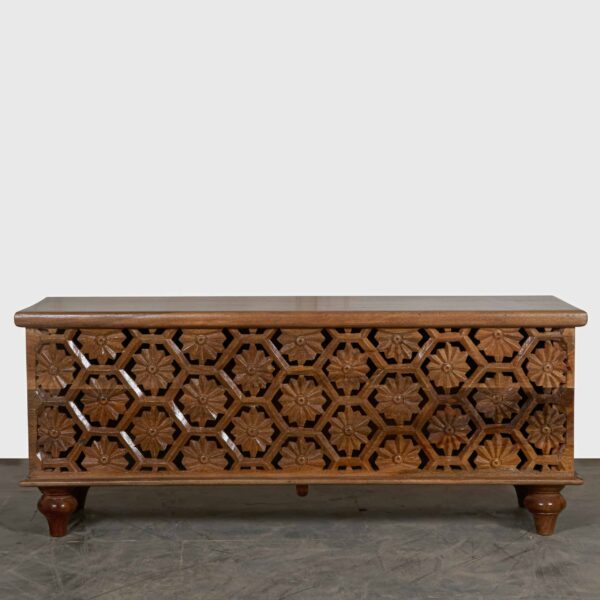 Carved Flower Pitara