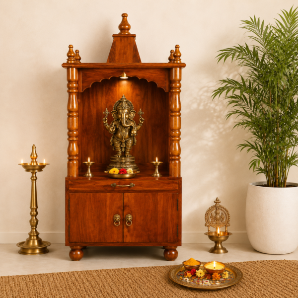 Carved Indian Altar (Small)